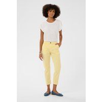 Klassische Slim-Fit Chinos in Knöchellänge