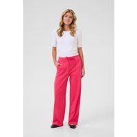Weite Strickhose mit Kordelzug
