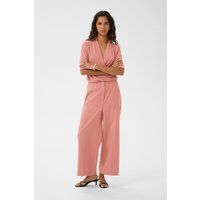 Bequeme Strickhose mit weitem Bein