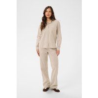 Gestreifte Hose mit lockerer Passform