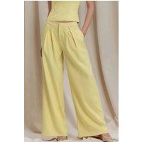 Elegante weite Hose mit Bundfalten