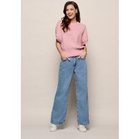Weite Jeans mit Hohem Bund