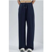 Weite Loungehose aus Modal-Mix
