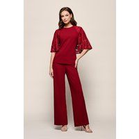 Elegante Hose mit geradem Bein