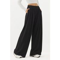 Weite Soft-Hose mit Bundfalten