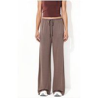 Weite Jersey-Hose mit Kordelzug