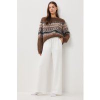 Weite Loungehose mit Kordelzug