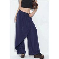 Weite Salwar-Hose mit Wickeloptik