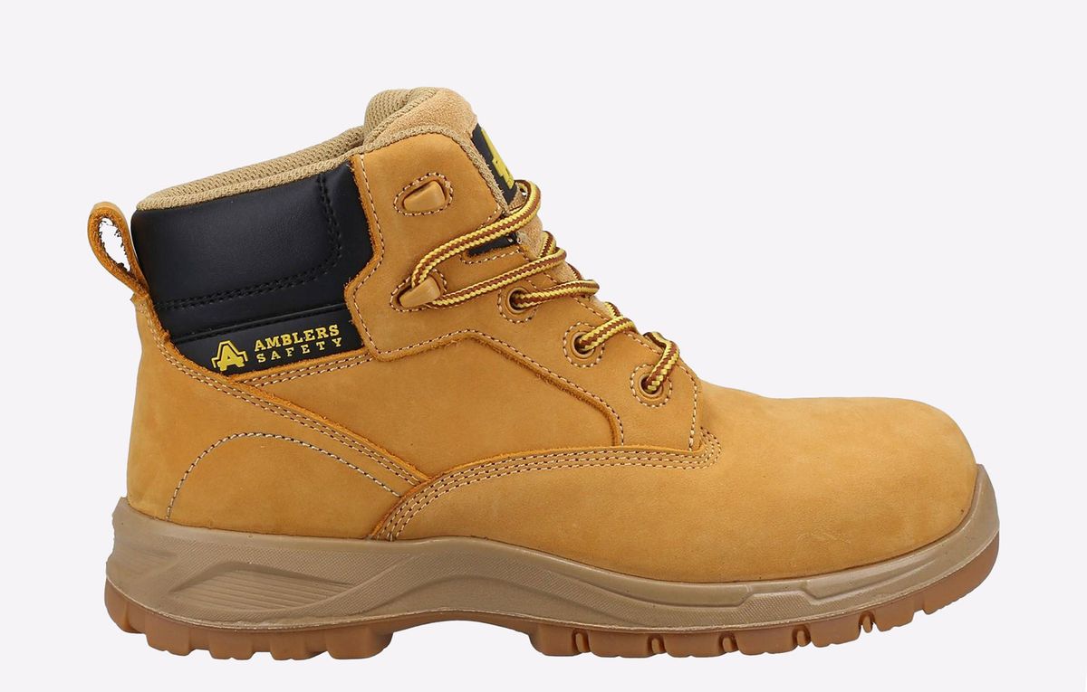 Wasserdichte Sicherheits-Stiefeletten aus Leder