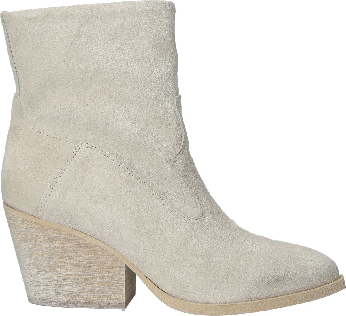Wildleder-Stiefeletten im Western-Stil