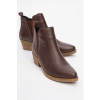 Elegante Chelsea-Boots aus genarbtem Leder