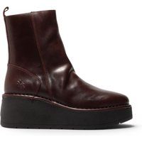Moderne Stiefeletten mit Keilplateau