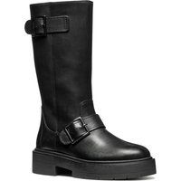 Biker-Stiefel mit Schnallenriemen