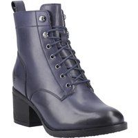 Klassische Leder-Schnürstiefeletten