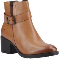 Klassische Leder-Stiefeletten mit Schnalle