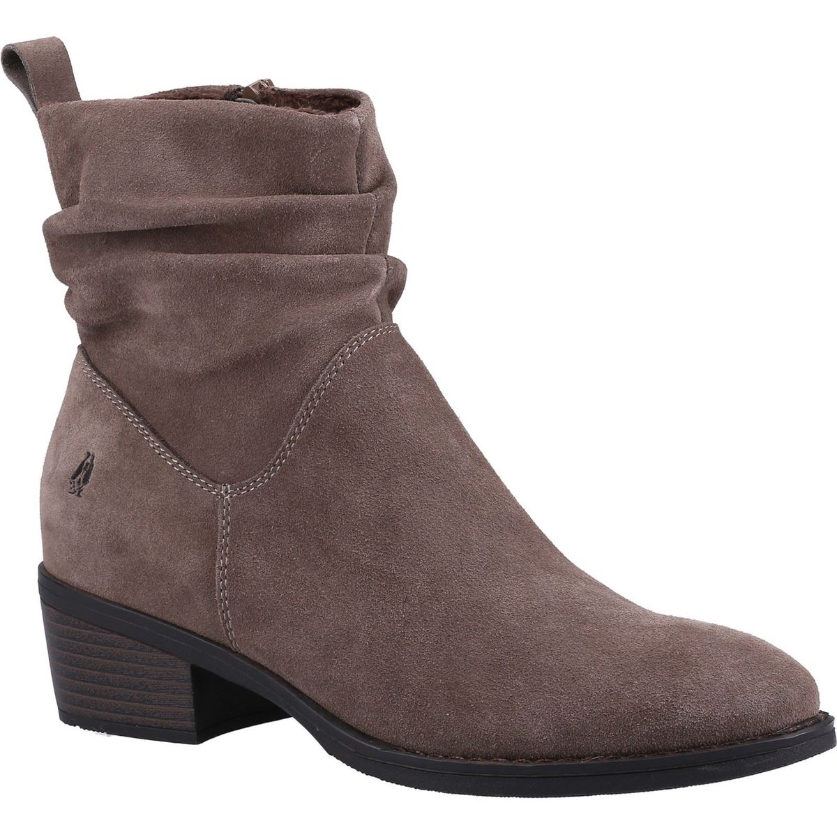 Iris Raffstiefelette aus Wildleder