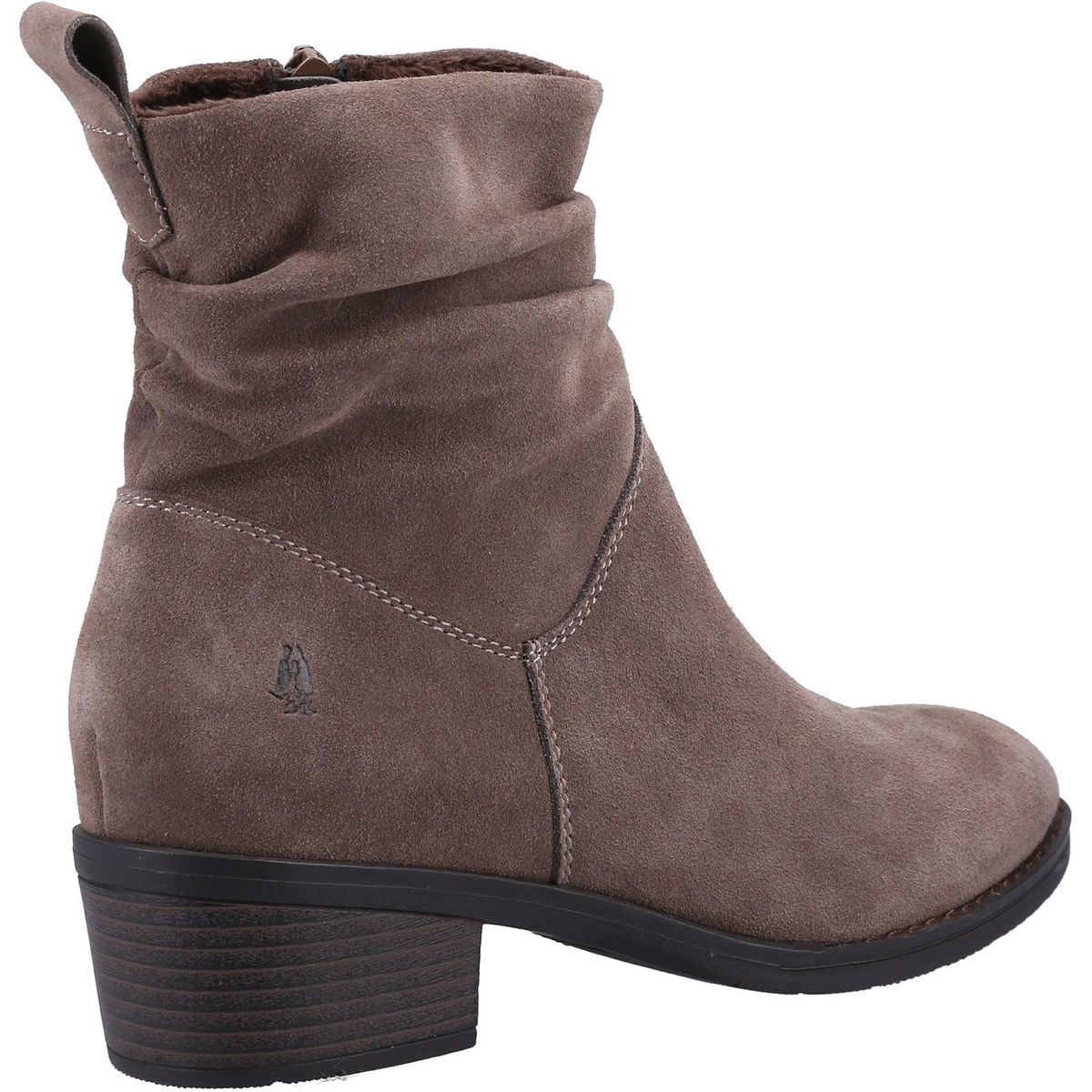 Iris Raffstiefelette aus Wildleder