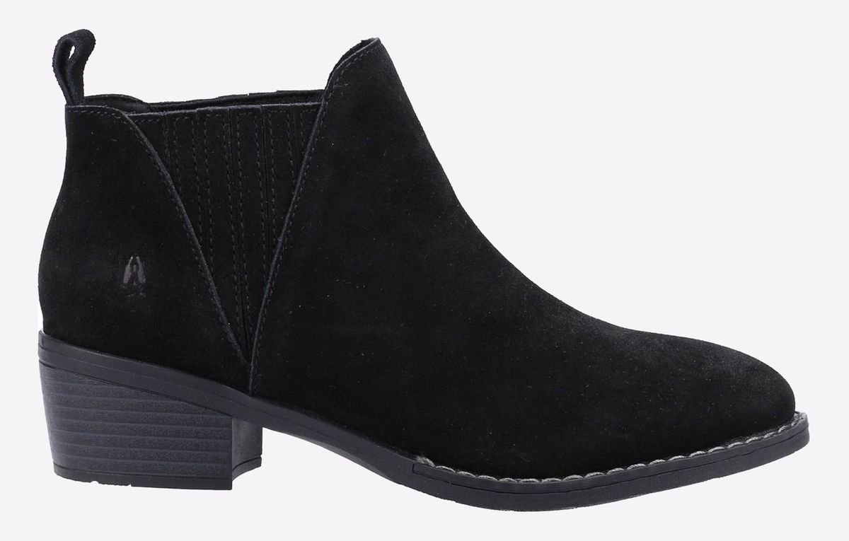 Wasserabweisende Wildleder-Stiefeletten
