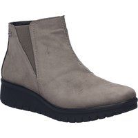 Wasserdichte Stiefelette mit Keilabsatz