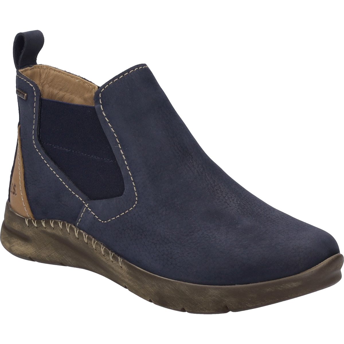 Robuste Chelsea-Boots aus Nubukleder