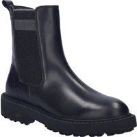 Leder-Chelsea-Boots mit Profilsohle