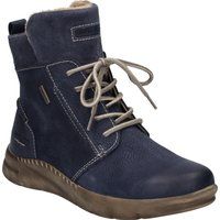 Wasserdichte Nubukleder-Stiefeletten