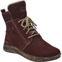 Robuste Nubuk-Schnürstiefeletten