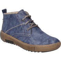 Schnürstiefelette mit Plüschfutter
