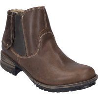 Gefütterte Leder Chelsea Boots