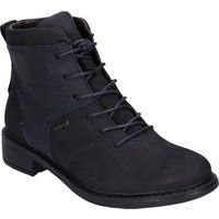 Schnürstiefeletten aus Nubukleder