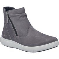 Minimalistische Glattleder-Stiefeletten