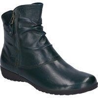 Raffstiefelette aus weichem Leder