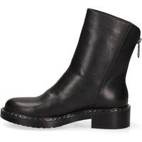 Lederstiefeletten mit Nietendetails