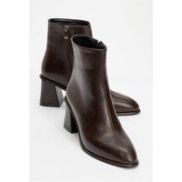 Elegante Ankle Boots mit Blockabsatz
