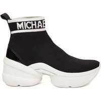 Keilabsatz-Sneaker aus Stretch-Strick