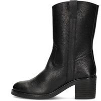 Western-Stiefel aus genarbtem Leder