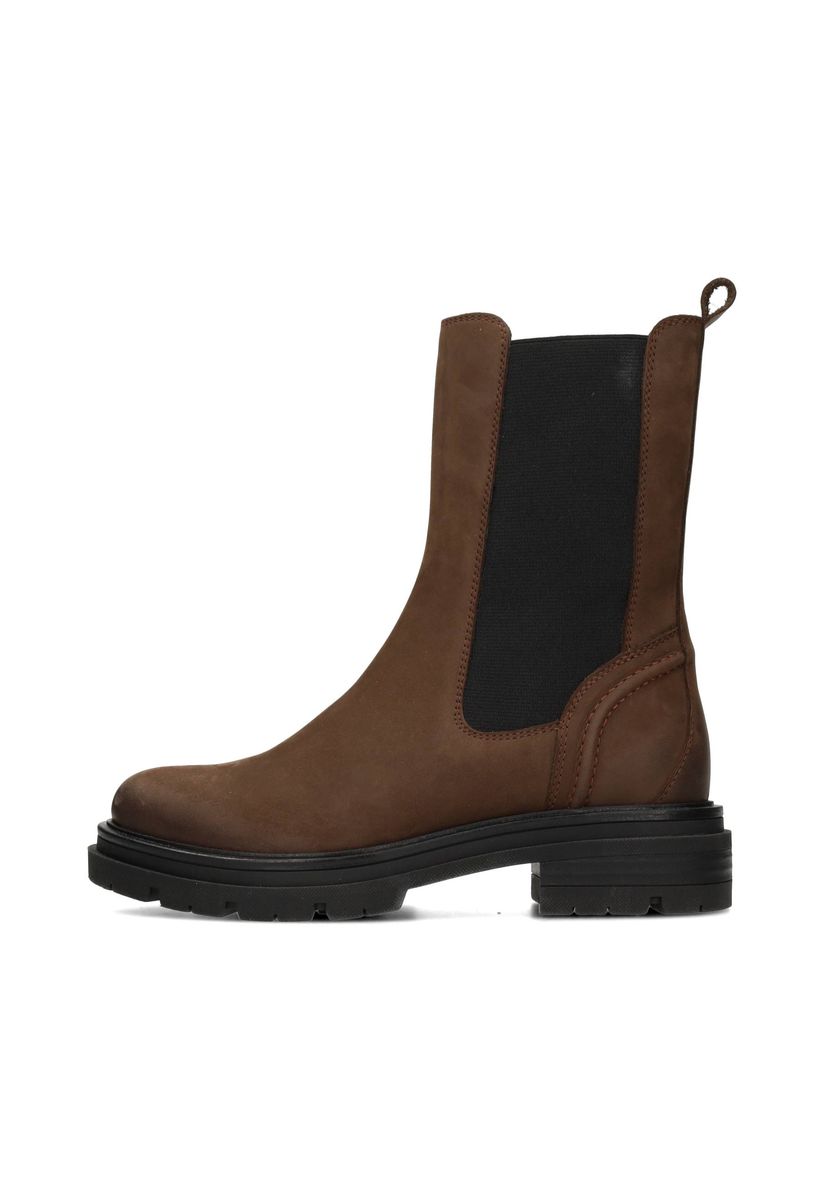 Robuste Chelsea-Stiefeletten aus Leder