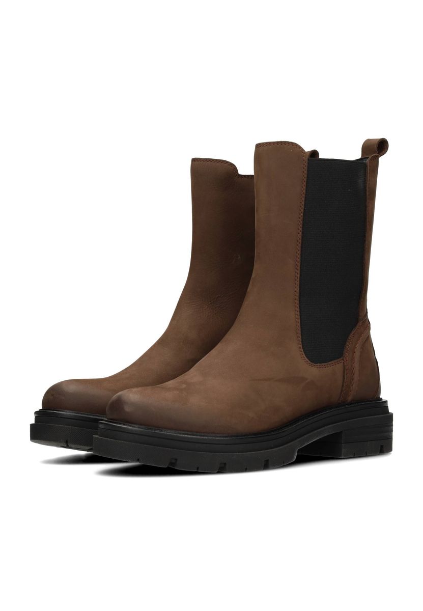 Robuste Chelsea-Stiefeletten aus Leder