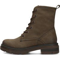 Minimalistische Schnürboots aus Leder