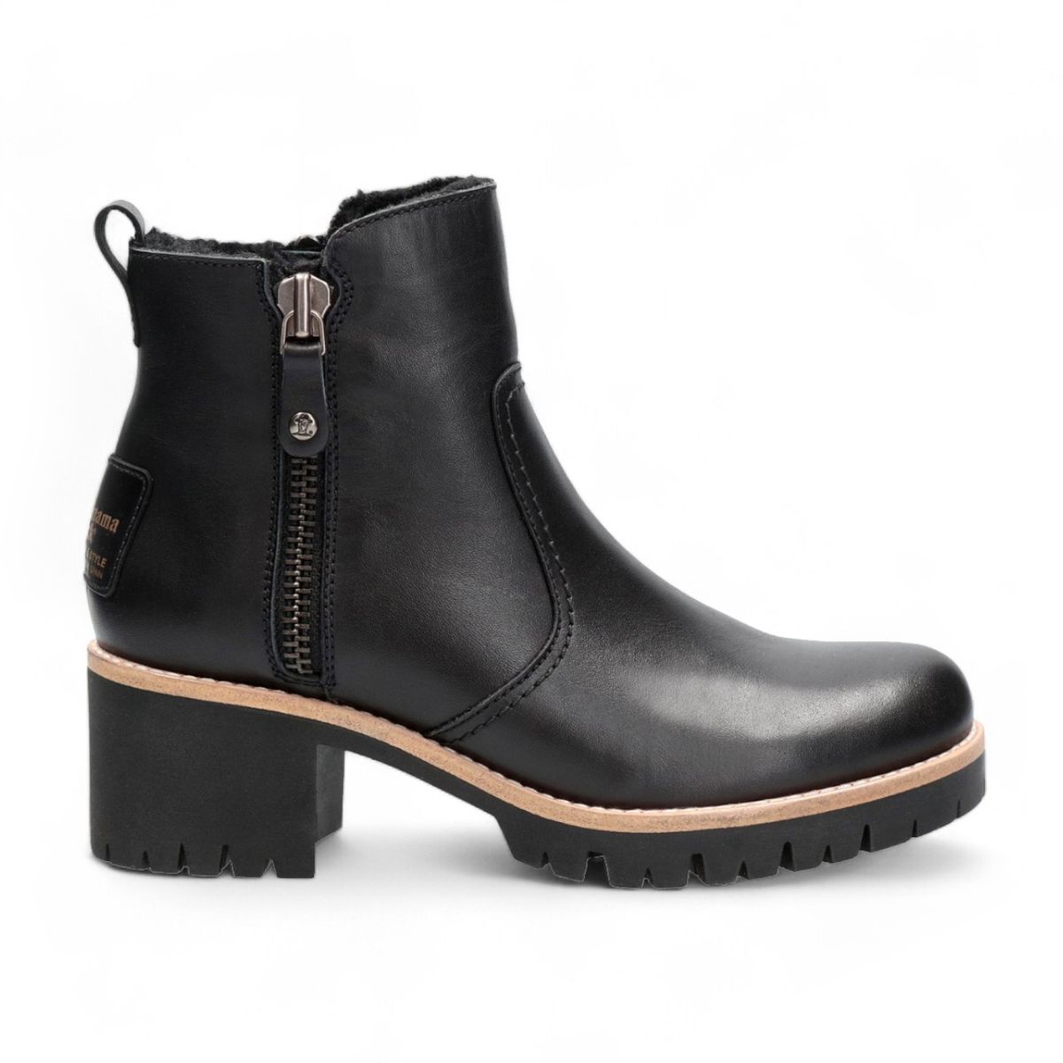 Elegante wasserfeste Leder Stiefeletten