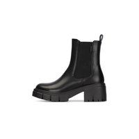 Chelsea-Boots mit klobiger Plateausohle