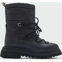 Gesteppte Schneestiefel mit Profilsohle