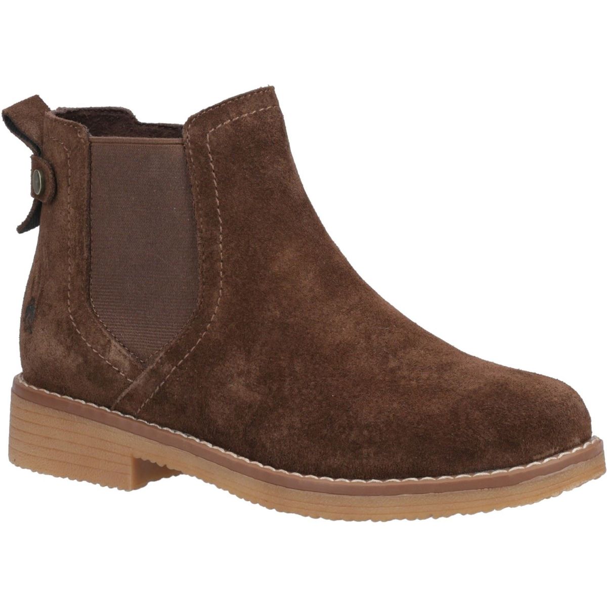 Wasserabweisende Chelsea-Boots aus Wildleder