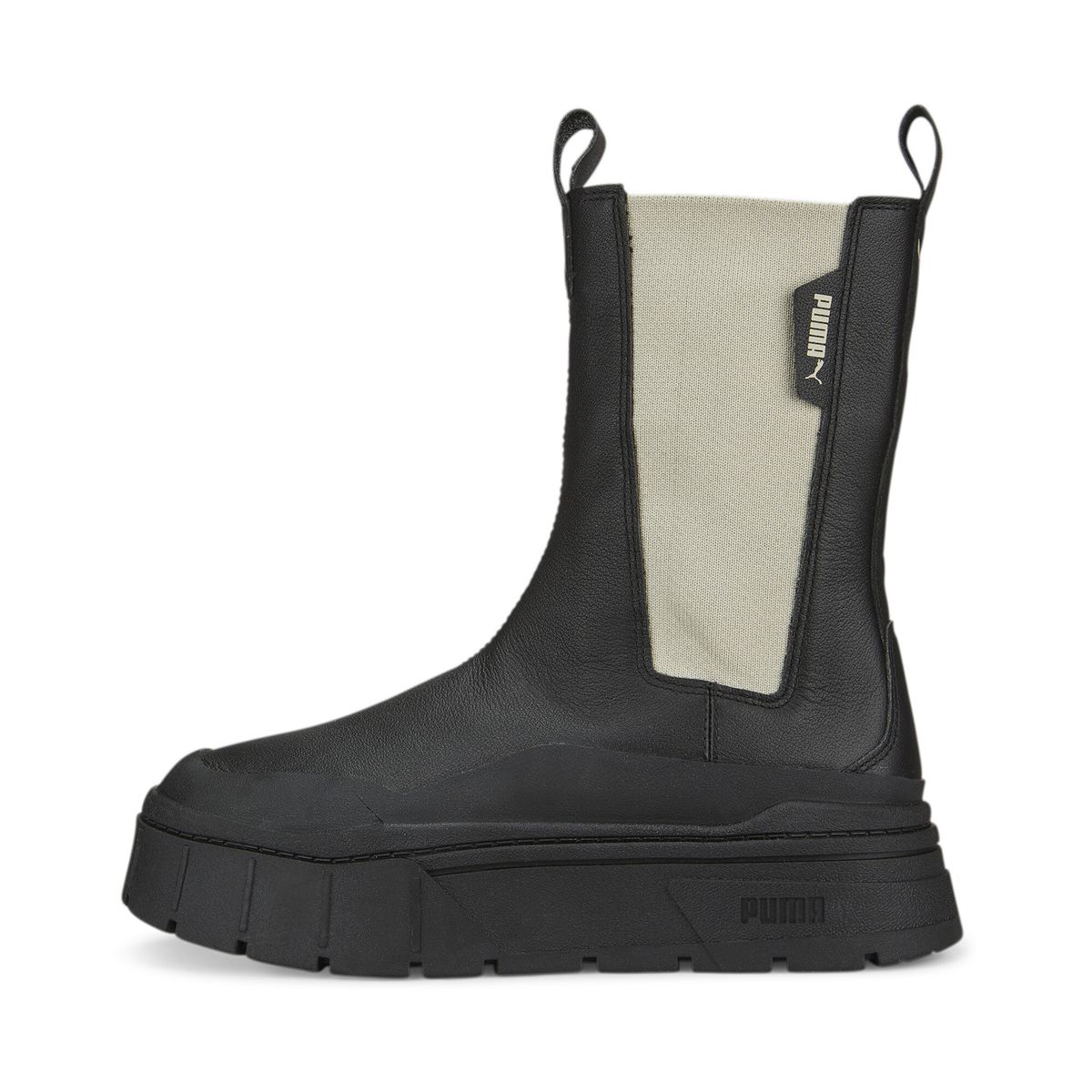 Chelsea-Boots mit Plateausohle
