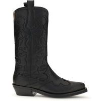 Bestickte Western-Lederstiefel