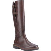Kniehohe Leder-Reitstiefel