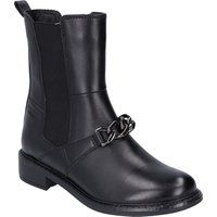 Lederstiefel mit markantem Kettendetail