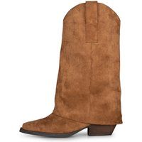 Westernstiefel mit weitem Umschlag