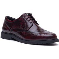 Klassische Leder-Brogues mit Flügelkappen