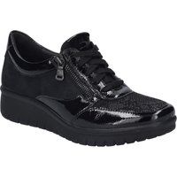 Lederhalbschuh mit Reißverschlüssen